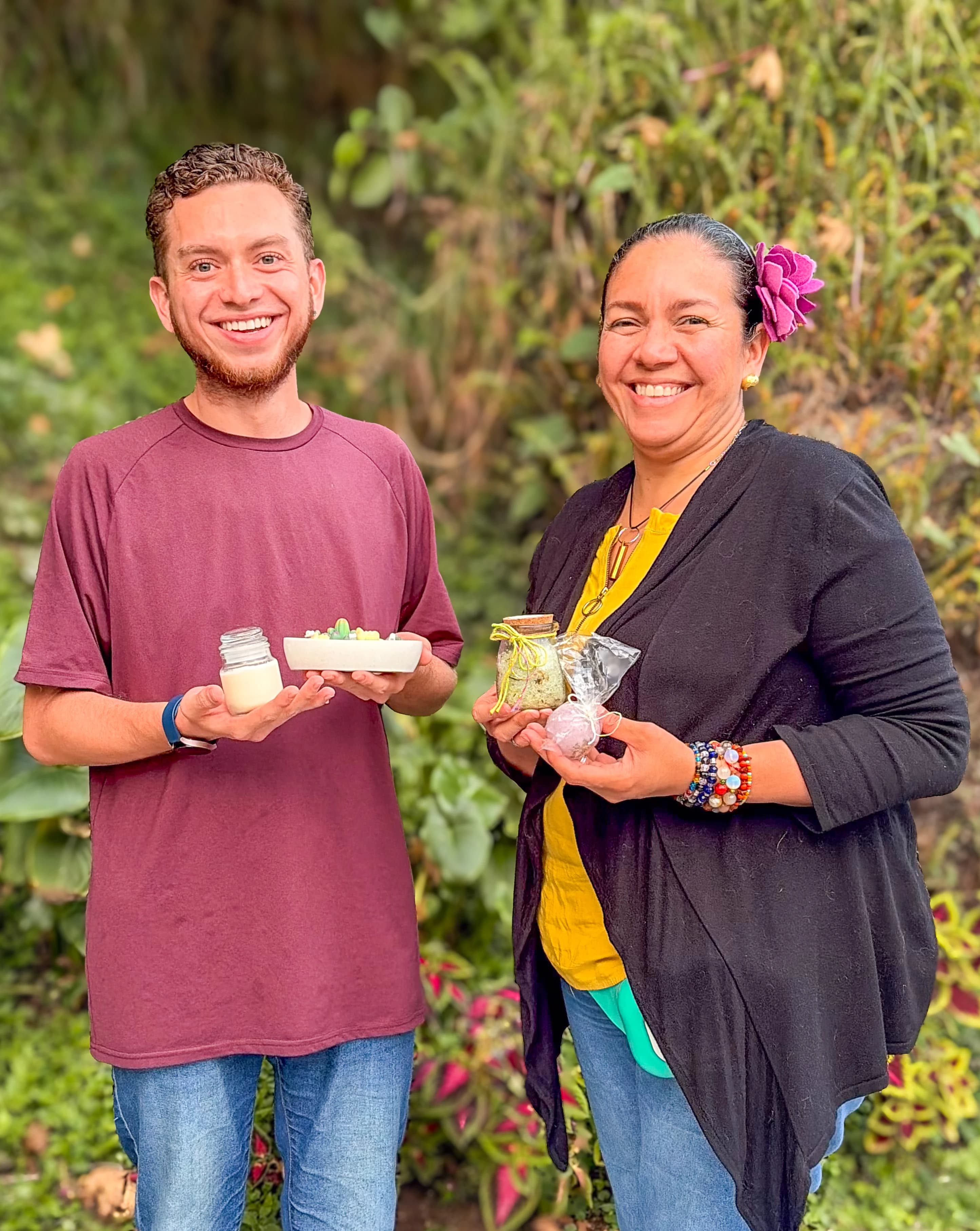 Milena Acosta Ramírez y Juan Sebastián Acosta Ramírez — Santua