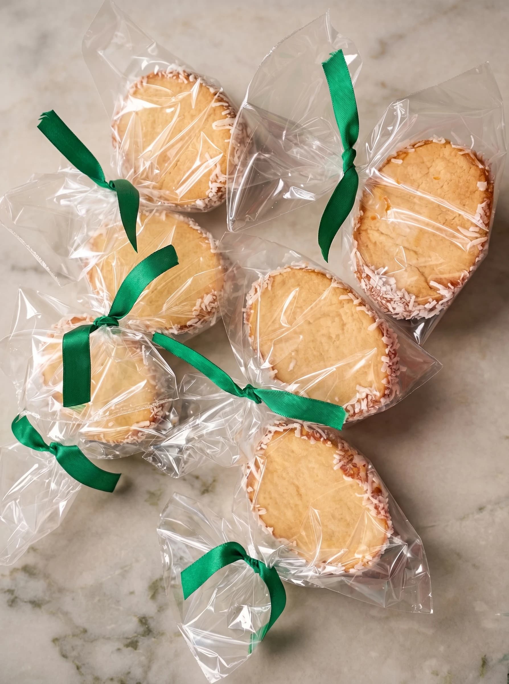 Alfajores con coco Gustositas