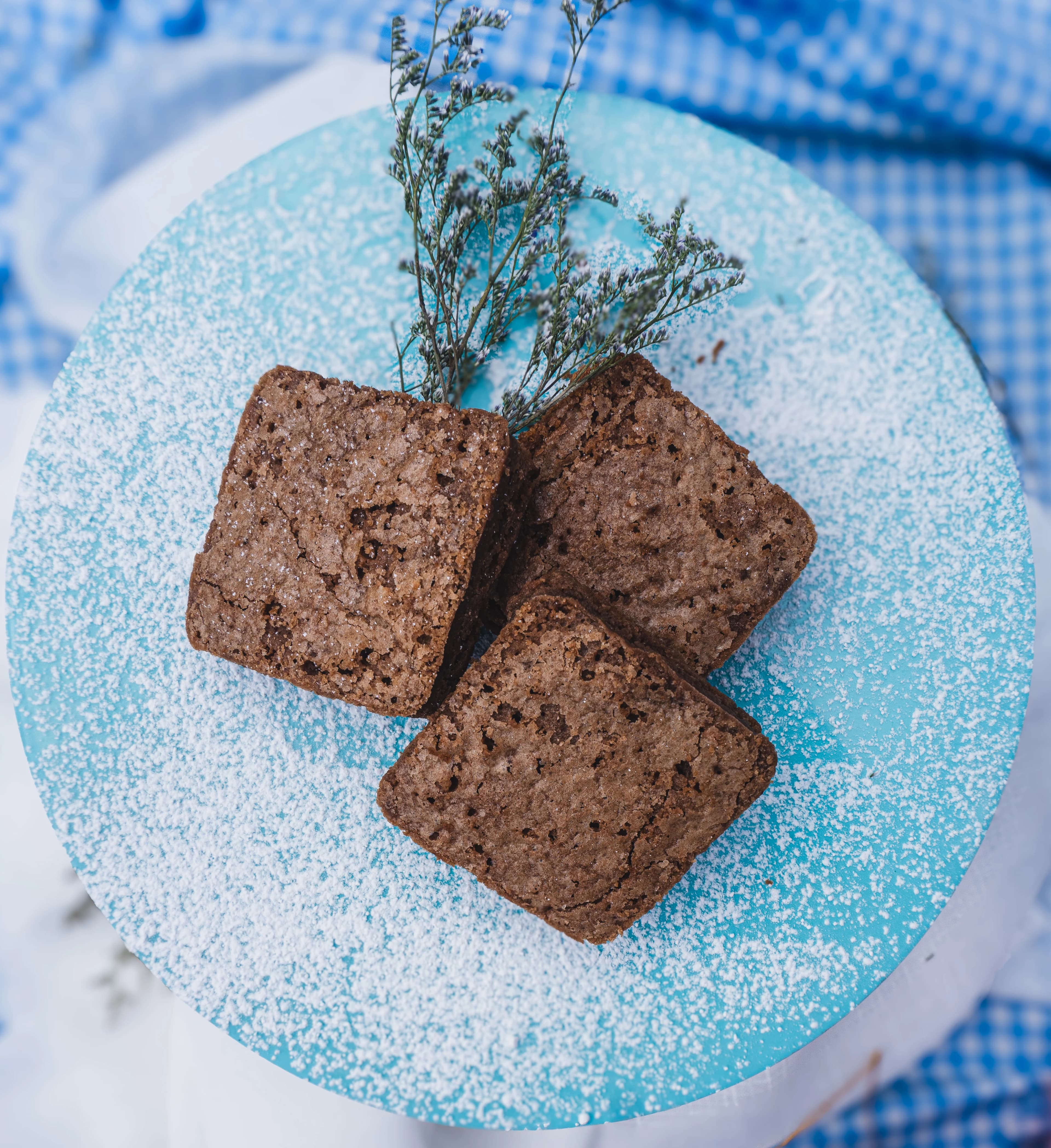 Brownies Arándanos