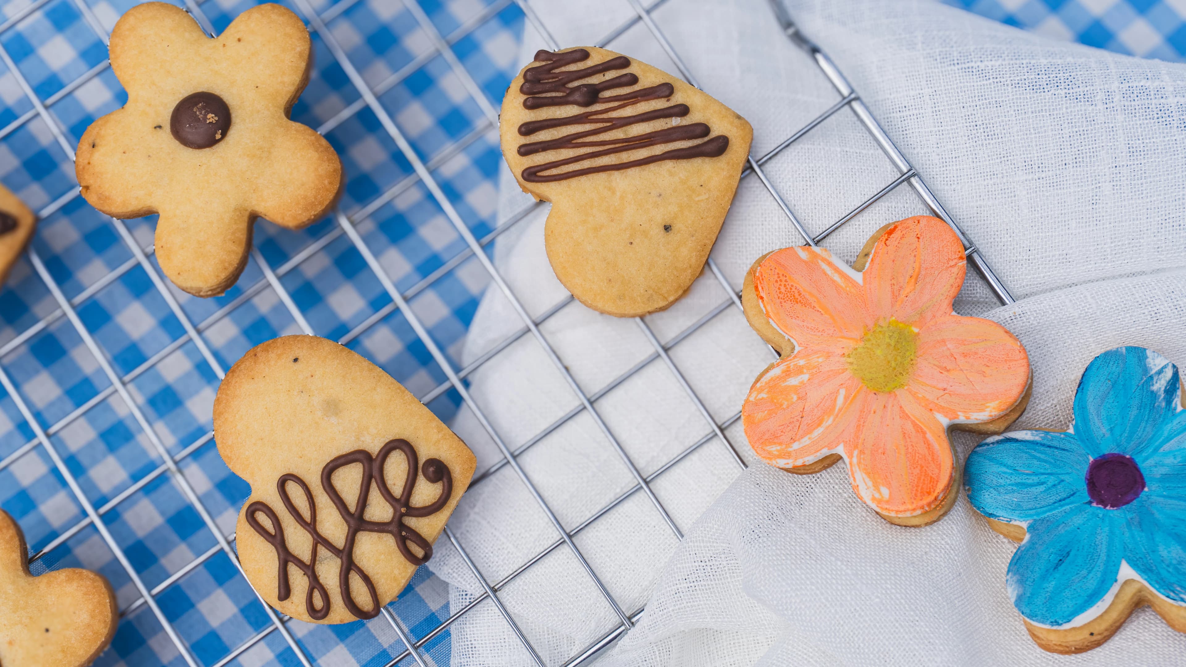 Galletas de Mantequilla con Especias Arándanos