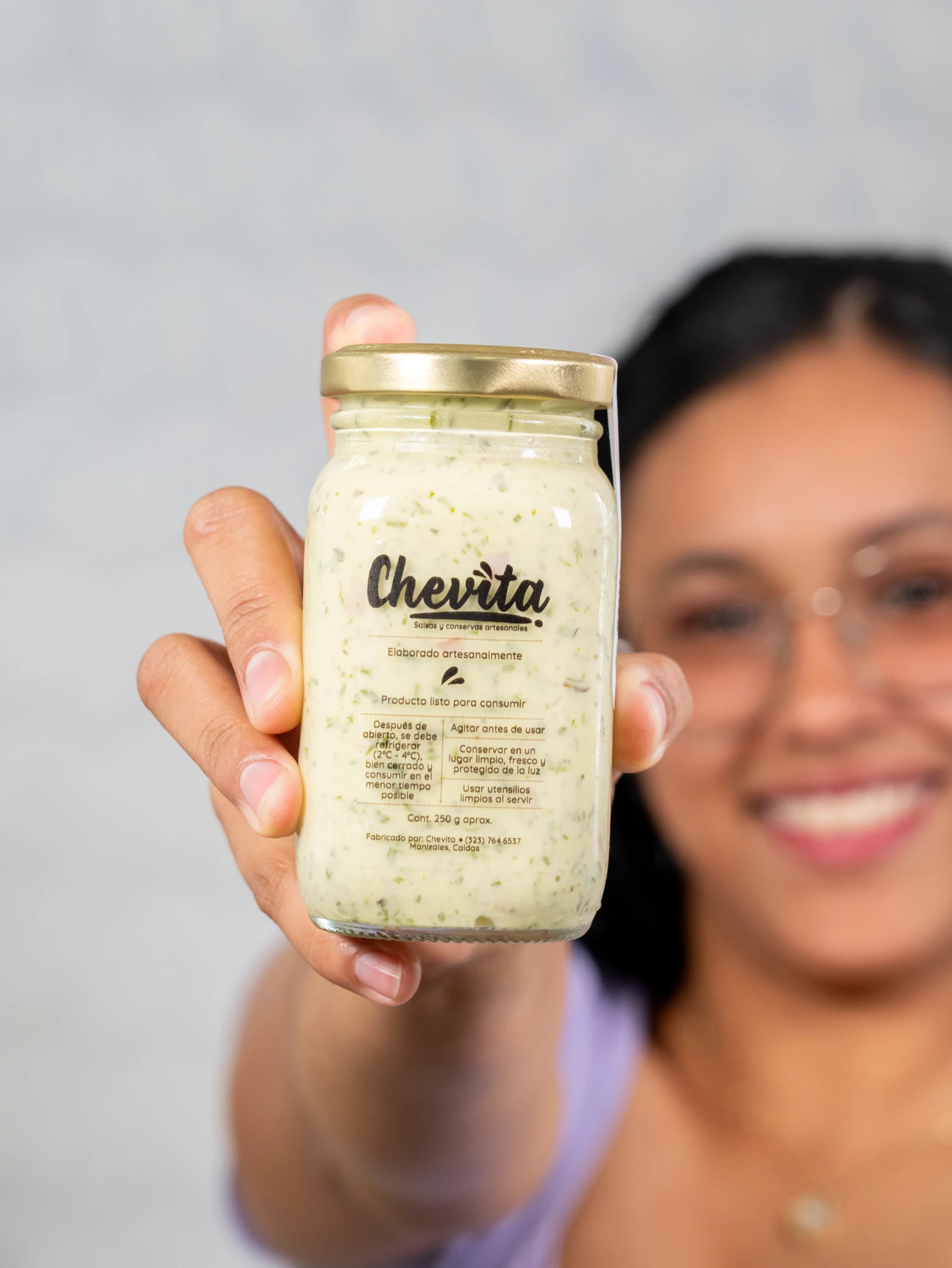 Salsa de ajo Chevita