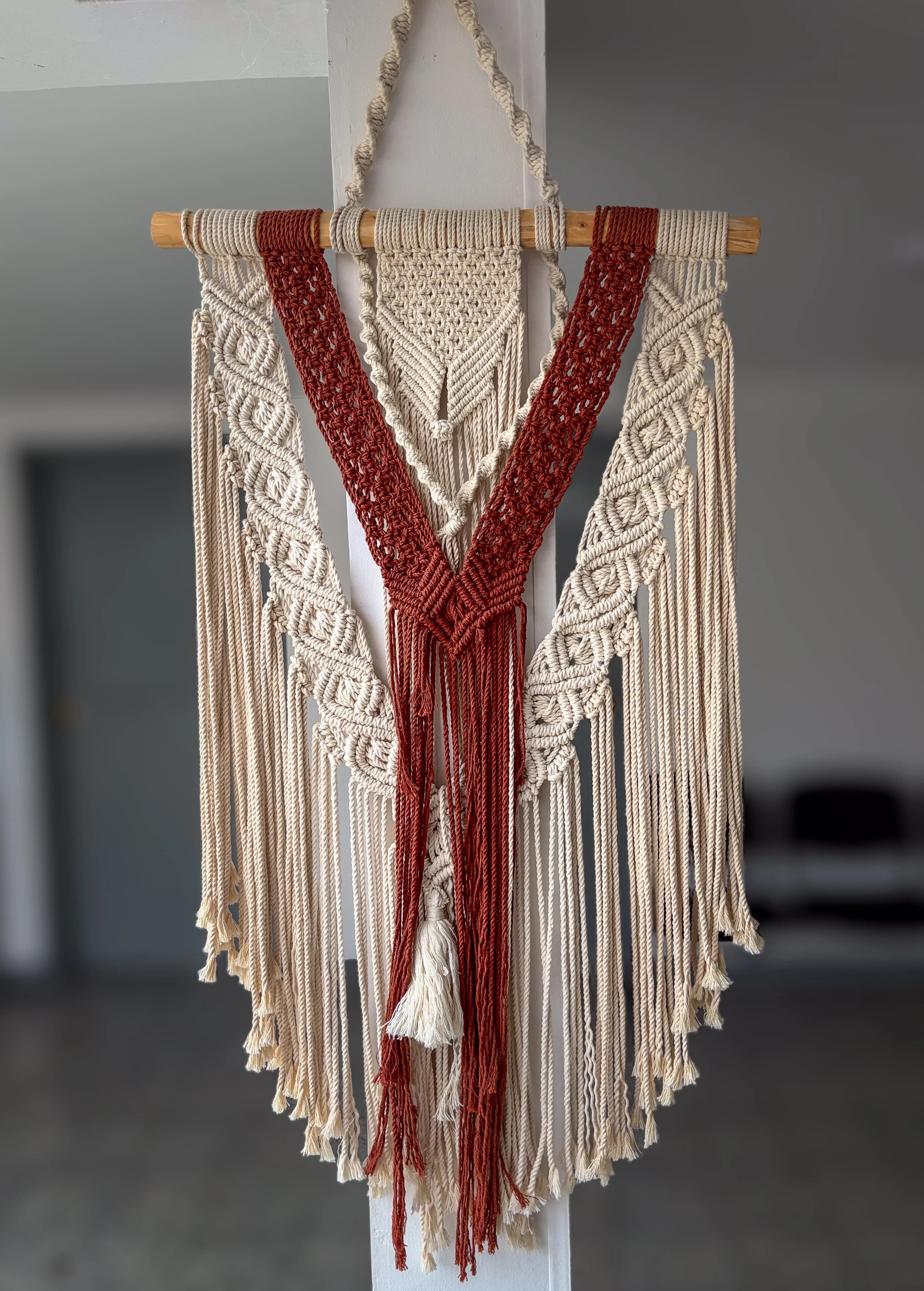 Tapices Rústicos en Macramé Homi